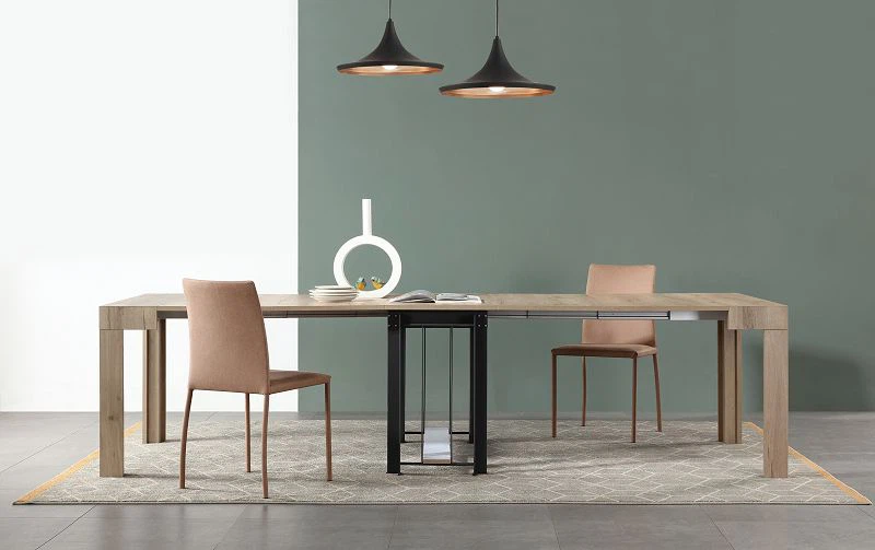 Extendable Wooden Console Table