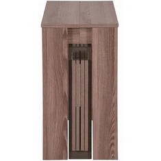 Modern fa kihúzható konzolasztal